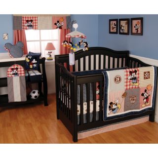Disney Vintage Mickey 4 Piece Crib Set   Baby Bedding Sets