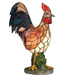 Dale Tiffany Rooster Accent Lamp   Tiffany Table Lamps