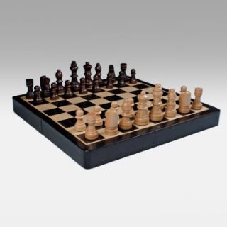 8 Inch Travel Wood Magnetic Chess Set   Chess Sets
