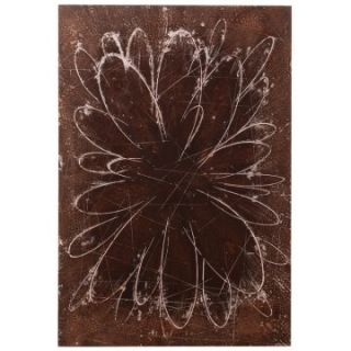 Abstract Flower Wall Art   24W x 36H in.   Wall Sculptures and Panels