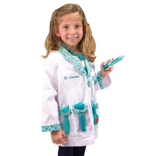 Melissa and Doug Personalized Doctor Role Play Costume Set   Pretend Play & Dress Up