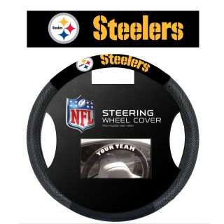 NFL Polysuede Steering Wheel Cover   Car Accessories