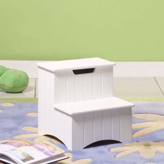 InRoom Designs Storage Step Stool I   Specialty Chairs