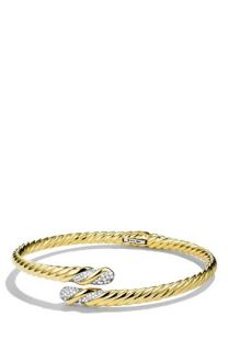 David Yurman Labyrinth Single Loop Bracelet with Diamonds