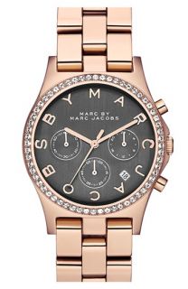 MARC BY MARC JACOBS Henry Chronograph & Crystal Topring Watch, 40mm