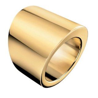 Calvin Klein Damen Ring Stylish Gold PVD Gr. 55 KJ74BR020107 Calvin Klein Schmuck