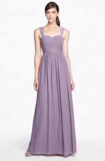 Adrianna Papell Chiffon Petal Gown (Plus Size)