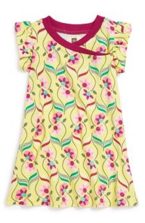 Tea Collection Souq Floral Print Romper (Baby Girls)