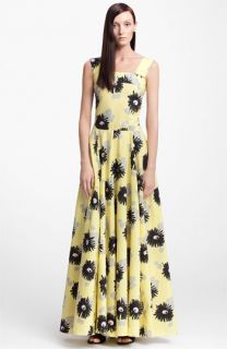 Marni Long Floral Print Dress