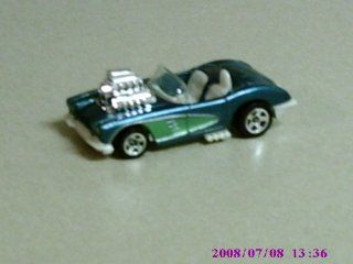 2008 Hot Wheels Mystery Cars #195 '58 Corvette w/ 5SPs Toys & Games