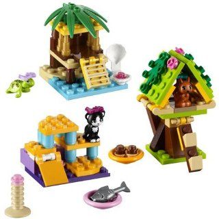 LEGO Friends Series 1 Complete Set Turtle's Little Oasis; Cat's Playground; Squirrel's Tree House Toys & Games