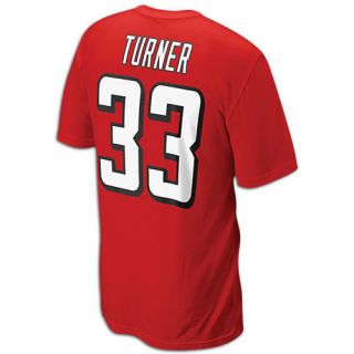 Nike NFL Player T Shirt   Mens   Football   Clothing   Atlanta Falcons   Turner, Michael   Gym Red