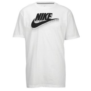 Nike Graphic T Shirt   Mens   Casual   Clothing   White/Black/Grey/Black