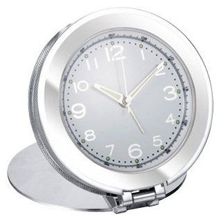 Jensen Travel Alarm Clock in leather case clk25  