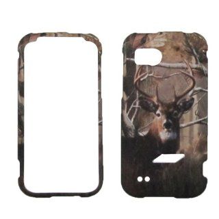 HTC REZOUND THUNDERBOLT 2 6425 PHONE CASE COVER SNAP ON HARD RUBBERIZED PROTECTOR CAMO REAL TREE HUNTER BUCK DEER NEW Cell Phones & Accessories