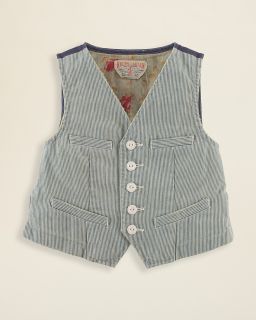 Ralph Lauren Childrenswear Toddler Girls' Denim Vest   Sizes 2T 4T's
