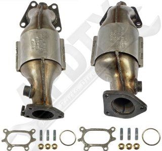 APDTY 785950 & 785961 Exhaust Manifold & Catalytic Converter Pair For Honda/Acura V6 Front & Rear (Not Legal In California) Automotive