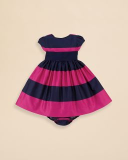 Ralph Lauren Childrenswear Infant Girls' Rugby Stripe Dress   Sizes 9 24 Months's