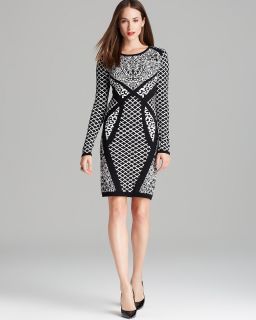 Nicole Miller Artelier Dress   Double Knit Leopard Print's