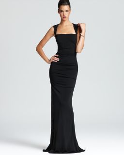 Nicole Miller Gown   Sleeveless Stretch's