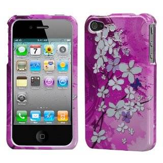 Blooming Flowers Sense Protector Faceplate Cover For APPLE iPhone 4S/4/4G Cell Phones & Accessories
