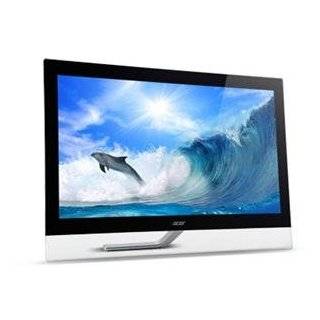 Acer T272HL 27" LED LCD Touchscreen Monitor   169   5 ms 1920 x 1080   Adjustable Display Angle   16.7 Million Colors   100,000,0001   300 Nit   DVI   HDMI   USB   VGA   Black   MPR II Computers & Accessories
