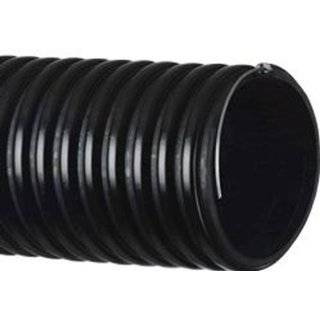 Kanaflex EPDM Rubber High Temperature Resistant Suction Hose, Black, 6" Hose ID, 0.87" Hose OD, 50' Length