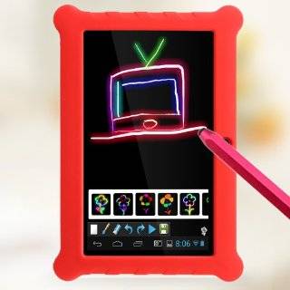 AGPtek� 7 Inch Touch Screen Abot Kids Android 4.1 Tablet Wifi with Bumper and Red Touch Screen Stylus for kids  Tablet Computers  Computers & Accessories