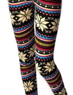 TechSmart Lady's Fashionable Thunder Pattern Sexy Leggings Pants for Women/Girls Clothing