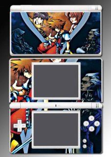 Kingdom Hearts Roxas 358/2 Birth by Sleep RPG Anime Video Game Vinyl Decal Skin Protector Cover for Nintendo DS Lite Video Games