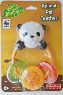 Fisher Price WWF Animal Pal Teether Panda Bear  Baby Teether Toys  Baby