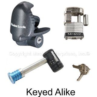Master Lock   3 Trailer Locks Keyed Alike 3KA 379 37 Automotive