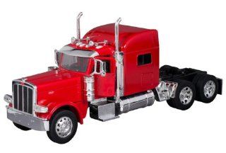 Peterbilt 389/Kenworth W900 Semi Truck Die Cast Toy   132 Scale (Red) Sports & Outdoors