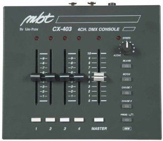 MBT Lighting CX403 4 Channel DMX Controller Musical Instruments