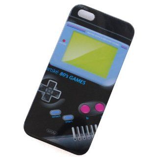 ke� USPS SHIPPING Black Game Boy Style Apple iPhone 5 5G Snap on Hard Case Back Cover Cell Phones & Accessories