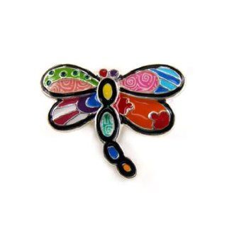 Colorful Bright Dragonfly Stretch Fashion Ring Jewelry