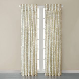 Commonwealth Home Fashions Escape Leaf Grommet Window Curtain Single
