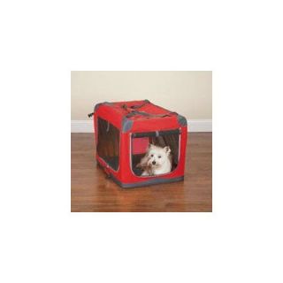 Guardian Gear Medium Pioneer Soft Dog Crate in Red