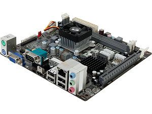 ECS NM70 I2(1.0) Intel Celeron 1037U 1.80GHz Intel NM70 Mini ITX Motherboard/CPU/VGA Combo