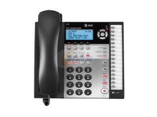 AT&T 1080 4 line Operation Corded Speakerphone with Digital Answering System Integrated Answering Machine