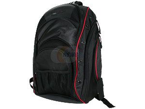 Mobile Edge Black with Red Trim 16" PC/17" MacBook EVO Laptop Backpack Model MEEVO7