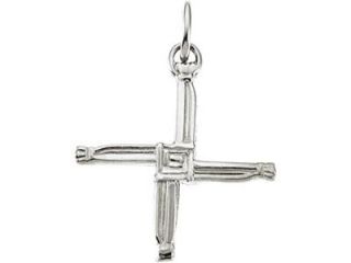 14K Yellow Gold St Bridget'S Cross Pendant This Item Is Approximate
