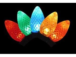 5 Multi Color C7 LED Christmas Lights