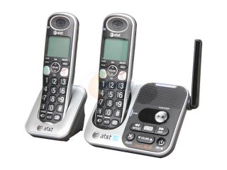 AT&T TL32200 Big Button Dual Handset Answering System with Large LCD and Slow Playback