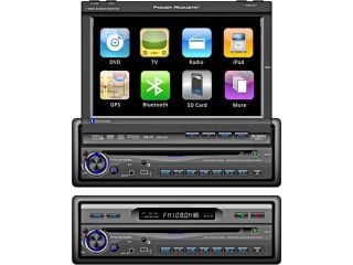 Power Acoustik 1 Din DVD Receiver w/ 7" Touch Screen & Bluetooth Model PTID 8970NRB