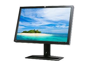 HP ZR30w Black 30" 7ms S IPS Panel Height &Swivel Adjustable Widescreen LCD Monitor w/USB Ports 370 cd/m2 DC 3,000:1