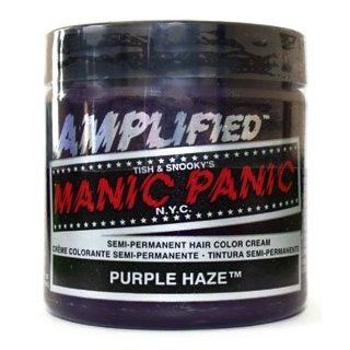 MANIC PANIC Amplified Semi Permanent Hair Color   Purple Haze Parfümerie & Kosmetik