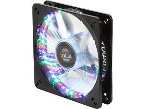 ENERMAX T.B. Vegas Duo UCTVD14A 140mm 2 Color (Blue/Red) LED Case Fan with Changeable Modes