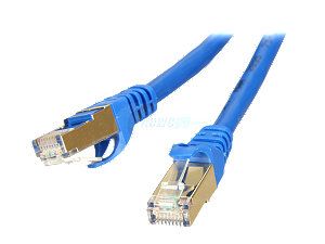 Rosewill RCW 15 CAT7 BL 15 ft. Cat 7 Blue Color Shielded Twisted Pair (S/STP) Networking Cable