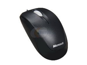 Microsoft Compact Optical Mouse for Business Black 3 Buttons 1 x Wheel USB Wired 800 dpi